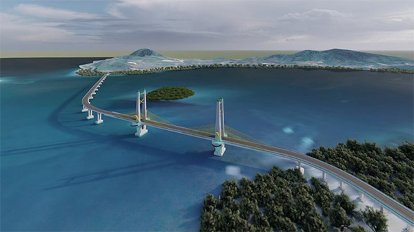 โครงการก่อสร้างสะพานเชื่อมเกาะลันตา ต.เกาะกลาง – ต.เกาะลันตาน้อย อ.เกาะลันตา จ.กระบี่