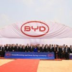 BYD ตั้งโรงงานผลิตรถไฟฟ้าแห่งแรกในภูมิภาคอาเซียนที่นิคมฯ WHA ระยอง