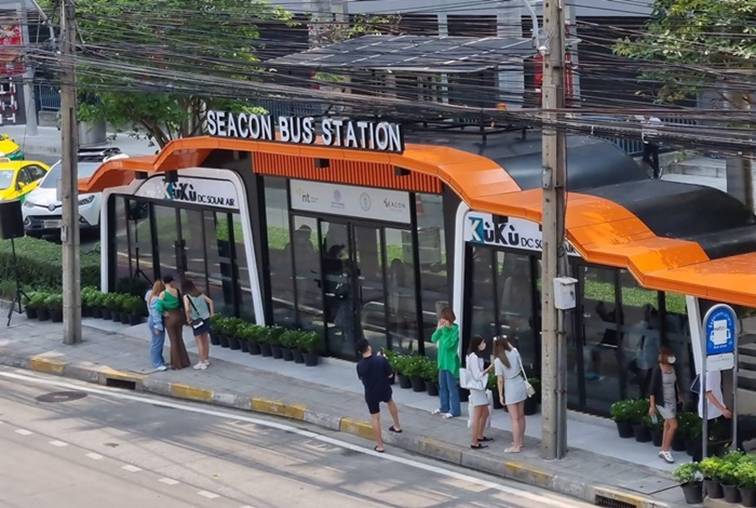 ซีคอนสแควร์ ร่วมกับ คูลคูล และ กทม. นำร่องจัดทำ “Sabuy Square” ป้ายรถเมล์ติดแอร์พลังงานแสงอาทิตย์ แห่งแรกในประเทศไทย